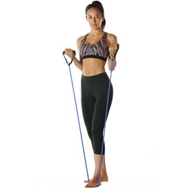 icyzone Workout Sports Bras for Women - Fitness Athletic Exercise Running Bra Yoga Tops (S, Fireworks)