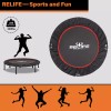 Relife Sports 48" Foldable Fitness Trampoline for Adults Kids Exercise