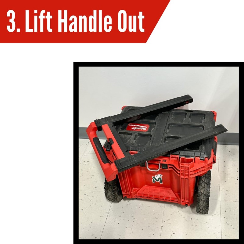 Handle Release Pins Compatible with Milwaukee Packout | Handle Quick