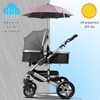 Jetclutch Baby Stroller Umbrella 360° UV Protection Universal Pram Parasol