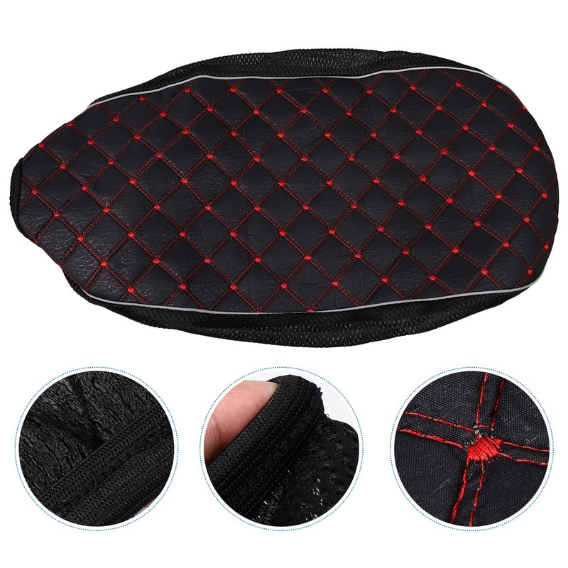 VICASKY Motorcycle Seat Cover 3D Honeycomb Mesh Cushion Cover with
