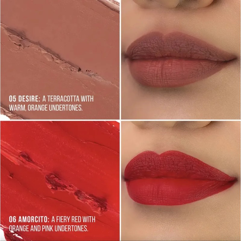 Labial Matte Suave Indeleble Locked In Place Italia Deluxe® 06