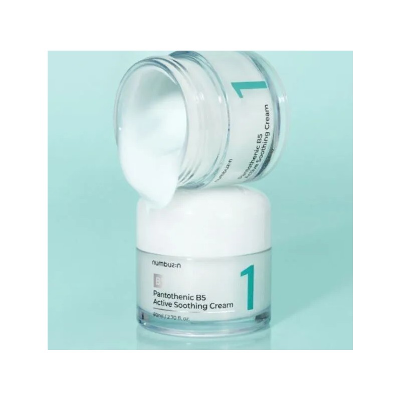 Numbuzin No.1 Pantothenic B5 Active Soothing Cream Momento De Aplicacin