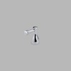 Delta Faucet H240 Lockwood, Two Metal Lever Handle Kit, Chrome