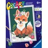 Ravensburger - CreArt D Series Classic: Fox with Flowers, Painting
