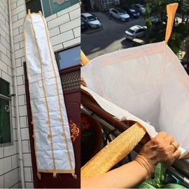 DWYYWSM Heavy Duty Construction Chute 14ft Section, Material Extra grueso, Resistente para Eliminación De Residuos De Construcción（Includes 4-120lb Rated ZipTies）