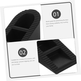 STOBOK Door Alarm Stopper Door Wedge Door stoppers Heavy Duty Safety Door Stopper Protective Door Stopper Anti-Collision Door Stopper Door Block Tall Door Stop Rubber Large Siren Child