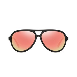 DUCO Retro Aviator Polarized Sunglasses Women Men Vintage Double Bridge Sun Glasses Classic Shades DC1208