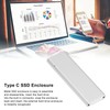 USB C SSD Enclosure M.2 NGFF High Speed Transfer USB3.0