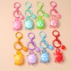 Cute Turtle Keychain Colorful Mini Resin 2 Sea Turtle Bag