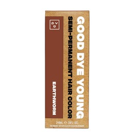 Good Dye Young Tinte para El Cabello Semipermanente, Vegano y Sin Crueldad Animal, Dura Hasta 24 Lavados, Color Acondicionador No Dañino para El Cabello (5Fl Oz, Lombriz de Tierra)