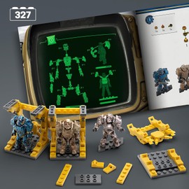 Bundle of MEGA Fallout T-60 Power Armor Collection & MEGA Fallout Red Rocket Truck Stop