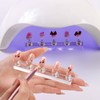 Nail Stand for Press On Nails Display Practice Art Magnetic