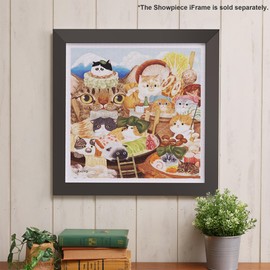 Pintoo Jigsaw Puzzles 900 Piece for Adults - Keyto - Cat Oden Shop Beautiful Plastic Puzzle for Home Decor Zero Dust Easy Storage [H3877]