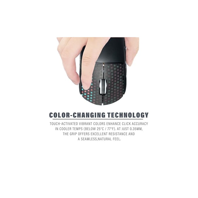 Mouse Grip Tape fit for G Pro X Superlight 1&2,Self-Adhesive,Pre-Cut,Sweat-Resistant,Professional