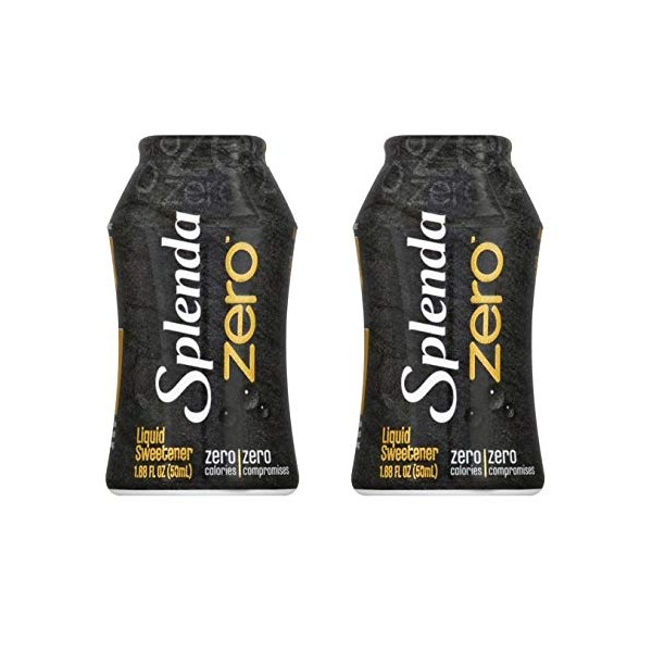 Splenda Zero Liquid Sweetener, 1.68 Fl Oz (Pack of 2)