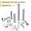 Mr. Pen- Bolts, Nuts, and Washer Assortment Kit, 226 pcs,