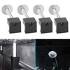 4-Piece Set for Pickup Truck Toolbox Holder, J Hook Clip,