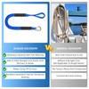 Bungee Dock Lines for Boats - 2 Pack 3ft Boat