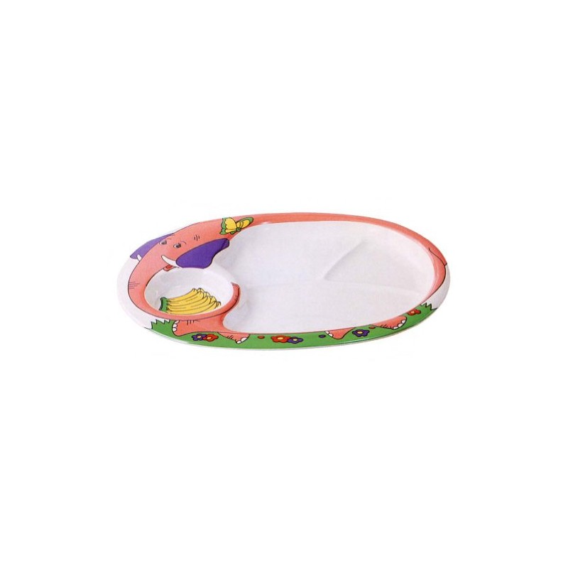 ENTEC TM-188 Children Lunch Dish "Elephant" L – 4 