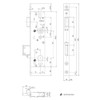 Format 4015501100230 – rohrrahmenschloss NR. 59 PZ W 35 mm