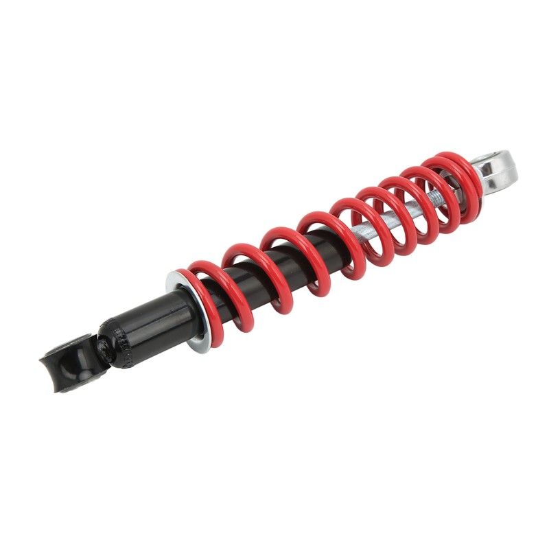 250mm/9.8in Motorcycle Shock Absorber with Red Spring Universal for 50cc‑125cc
