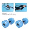 2pcs Water Dumbbell EVA Water Aerobics Weights Dumbbell Strong Buoyancy