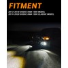 4X4FLSTC LED Fog Lights Assembly Compatible with 4th Gen 2013-2018