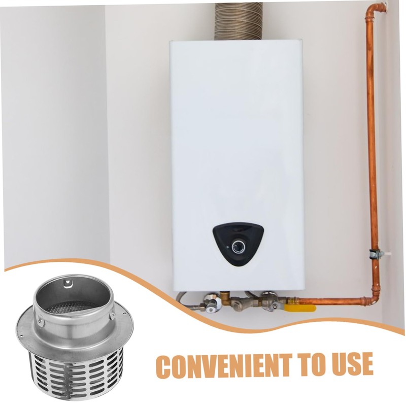 BESPORTBLE Outside Chimney Cap Stainless Steel Chimney Flue Cap Efficient