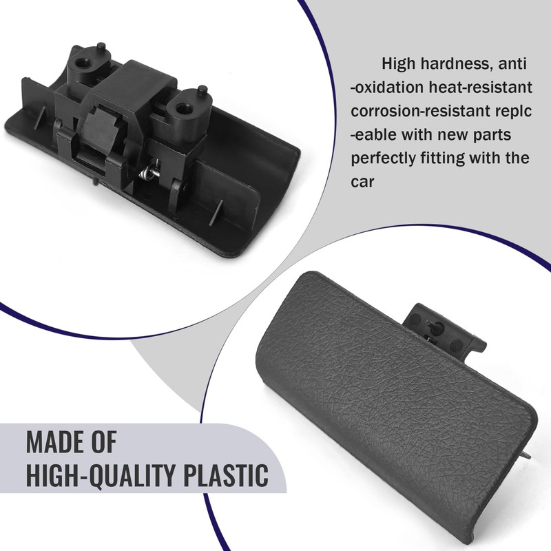 ZOKYUYS Passenger Front Glove Box Handle Latch, Compatible with Chevy