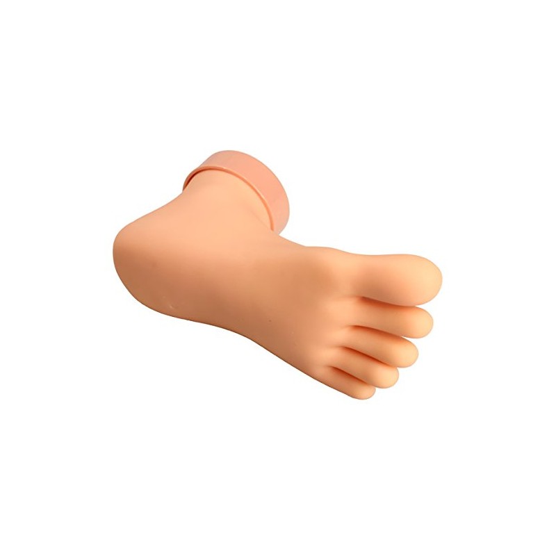 Vktech® Practice Foot Model Flexible Movable Soft Fake Foot Tool