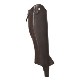 Dover Saddlery Ladies' Perfect Profile Leather Half Chaps, Color: Brown, Size: Small