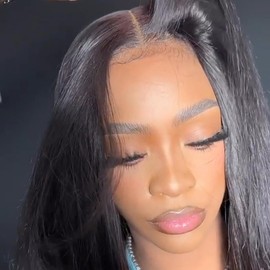 BEEOS 2x6 SKINLIKE Real HD Lace Closure Body Wave Human Hair Closure Pre Plucked Bleached Knots 0.10mm Ultra-thin Invisible Lace 12 Inch