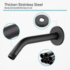 Cobbe Shower Arm with Flange and Teflon Tape, 8-Inches Wall