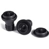 5Pcs Black Wine and Beverage Bottle Stoppers Silicone Sealed Wine