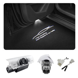 BuJinZeTui 2 PCS Car Door Logo Lights Compatible for Venza 2009-present Accessories Courtesy Projector Laser Puddle Light Ghost Shadow Lights (ve-za hope, Venza 2009-present)