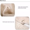 ZFENGYYUAN Bookshelf sleeping cat Decorative Cotton Linen Blend Throw Square
