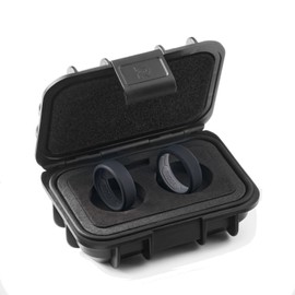 The Ridge Silicone Wedding Band for Men - Silicone Ring for Men - Beveled Edge, Dual Band Design - Mens Rubber Wedding Ring 8mm