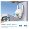 Qigo Cámaras De Seguridad Vigilancia Exterior Wifi Inalambricas QIGO Q43
