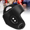 Boxing Helmet PU Leather Adjustable Head Guard Sanda Kickboxing Training