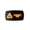 Emergency ONLY - Orange - STARK 5-PIN Horizontal Laser Etched