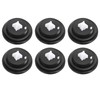 Guegine 6 x Siamp Diaphragms Inlet Float Valve Washer, Rubber