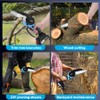 Mini Chainsaw Cordless, 8 Inch &6 Inch Electric Chain Saw,