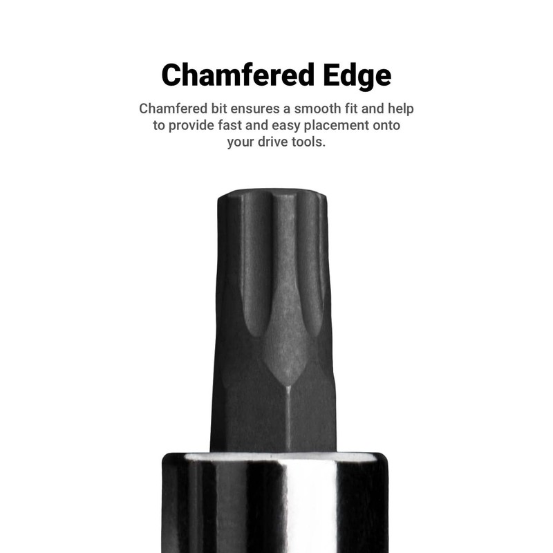 Capri Tools TP10 Star Plus Bit Socket, 1/4 in. Drive