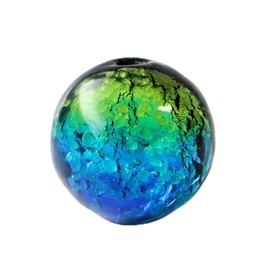 Gold Stone Keramarin Firefly Glass, 0.4 inches (10 mm), Grain Sale, Dragonfly Ball, Okinawa, 10 Tablets Sold