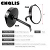 CNQLIS 24 Inch Convex Mirror Outdoor with Adjustable Wall Fixing