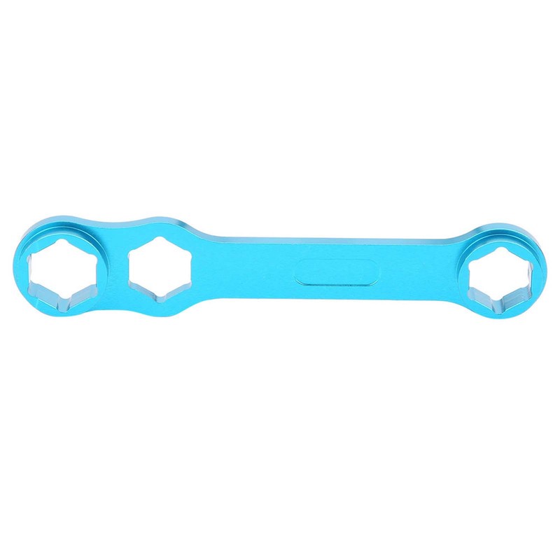 DIY Casting Fishing Reel Wrench Blue Aluminium Alloy Spanner Repairing