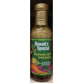 Hawaii's Special Papaya Seed Dressing 12 oz. (Pack of 2)
