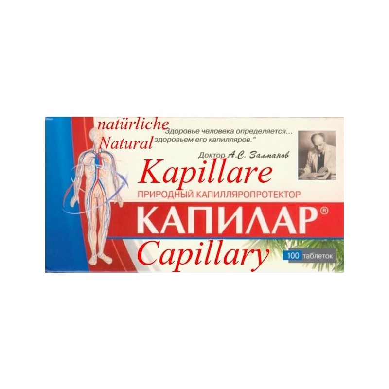 KAPILAR (Taxifolin) - Quelle dihydroquercétine, 100 Tabs á 0,25 g