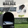 Dry Mailbox – Outdoor Metal Mailbox with Mailbox Insert to